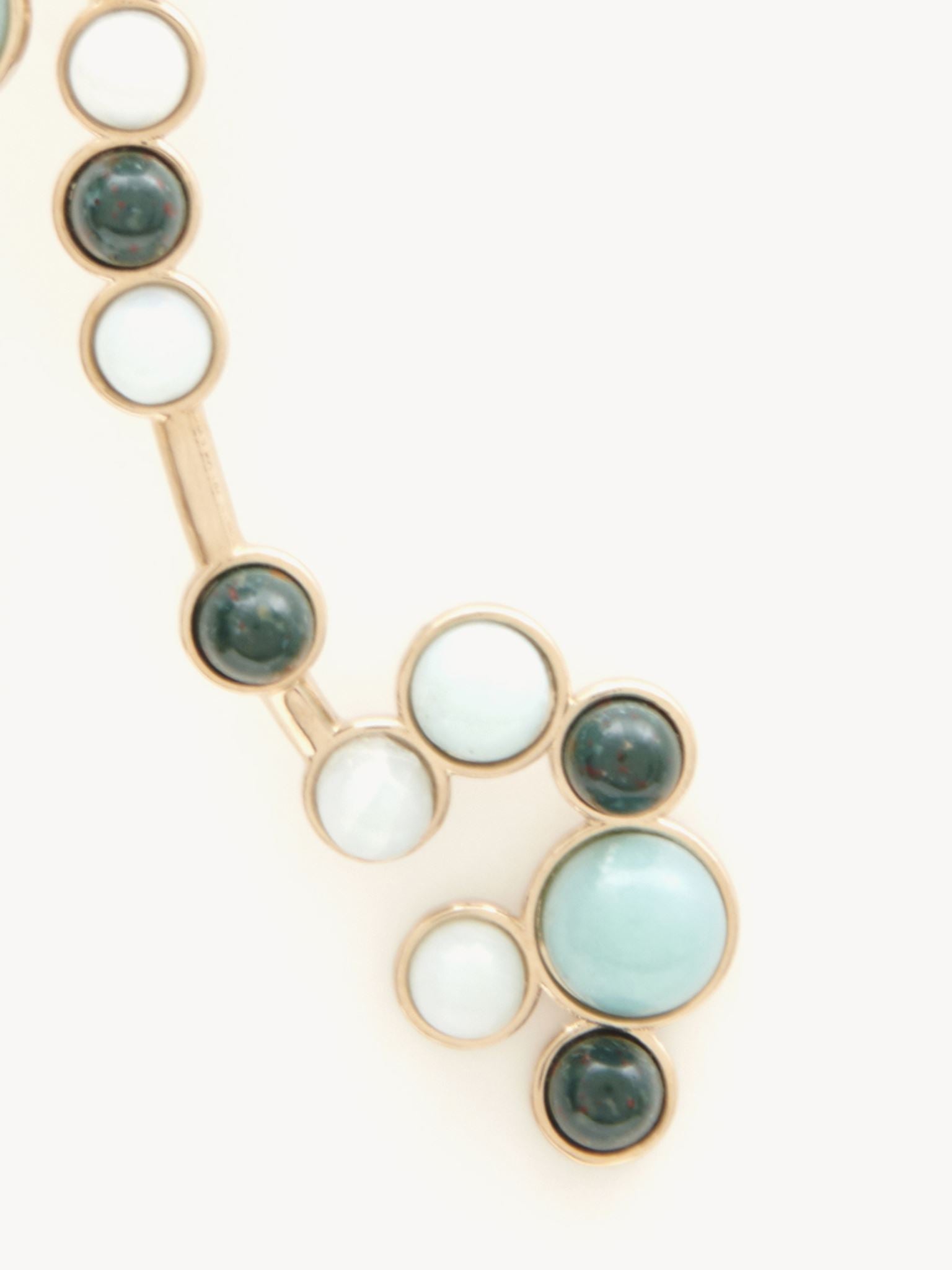 Boucles d’oreille Chloé Zodiac en laiton - Multicolor Poisson