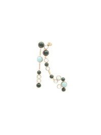 Boucles d’oreille Chloé Zodiac en laiton - Multicolor Poisson