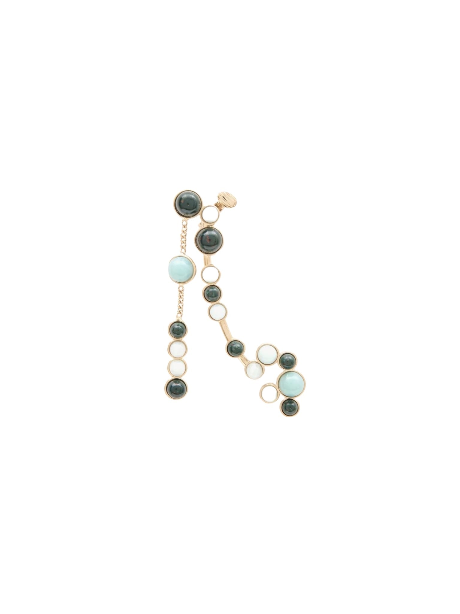 Boucles d’oreille Chloé Zodiac en laiton - Multicolor Poisson