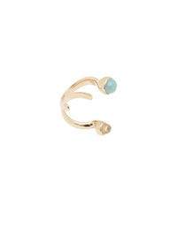 Bague Zodiac bélier en laiton - Multicolor