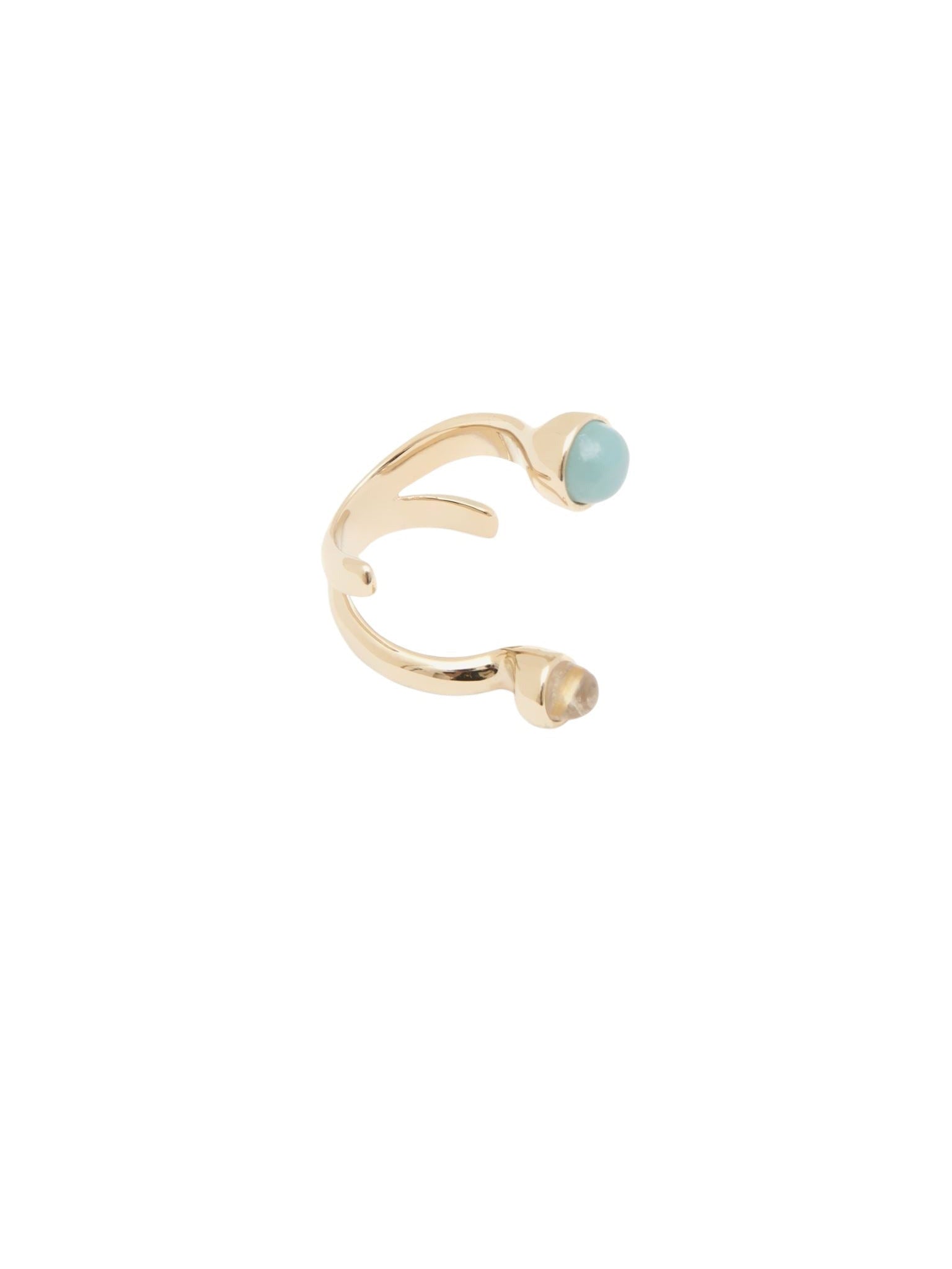 Bague Zodiac bélier en laiton - Multicolor