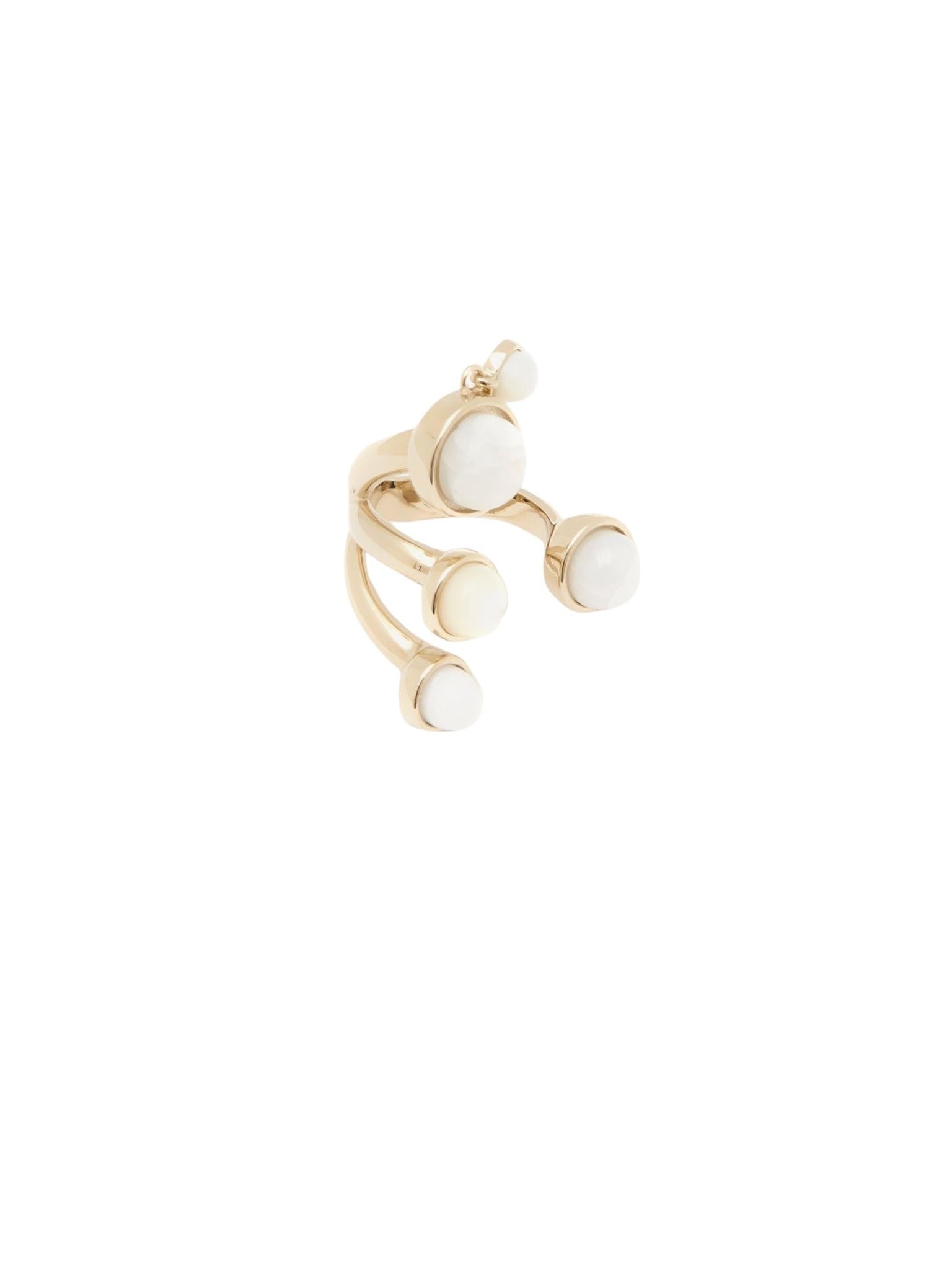Bague Zodiac gémeaux en laiton - Multicolor