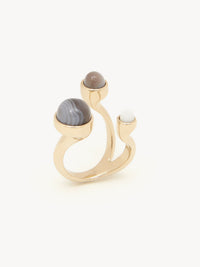Bague Zodiac cancer en laiton - Multicolor