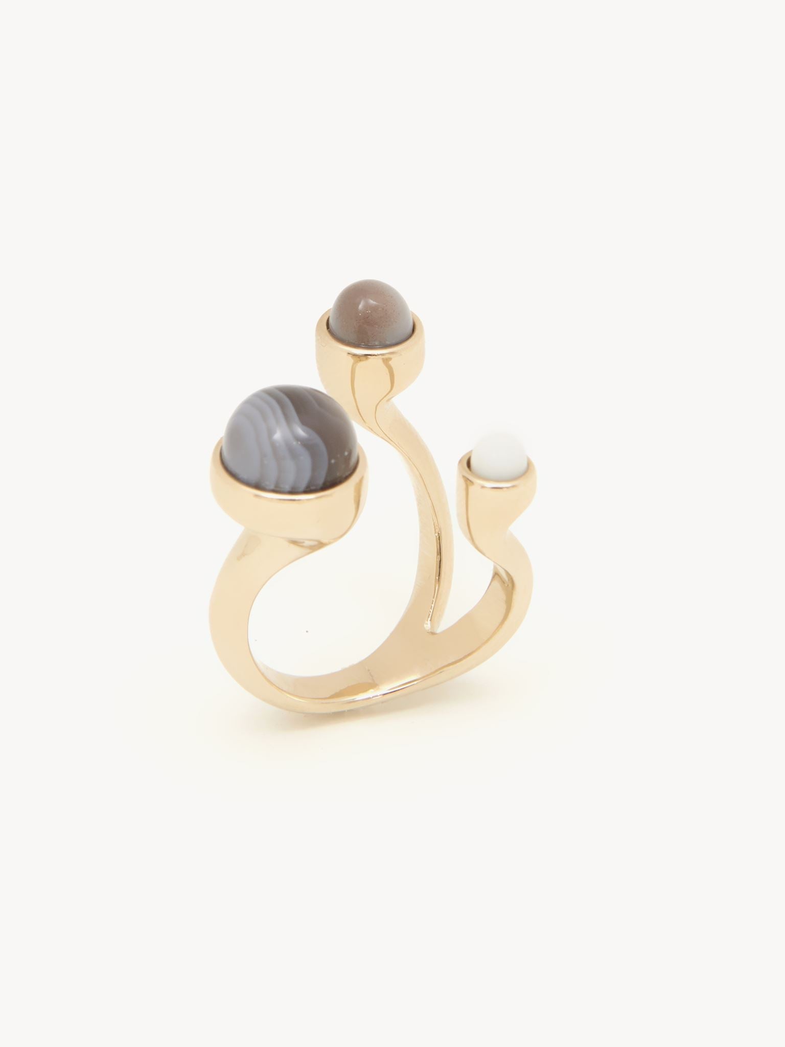 Bague Zodiac cancer en laiton - Multicolor