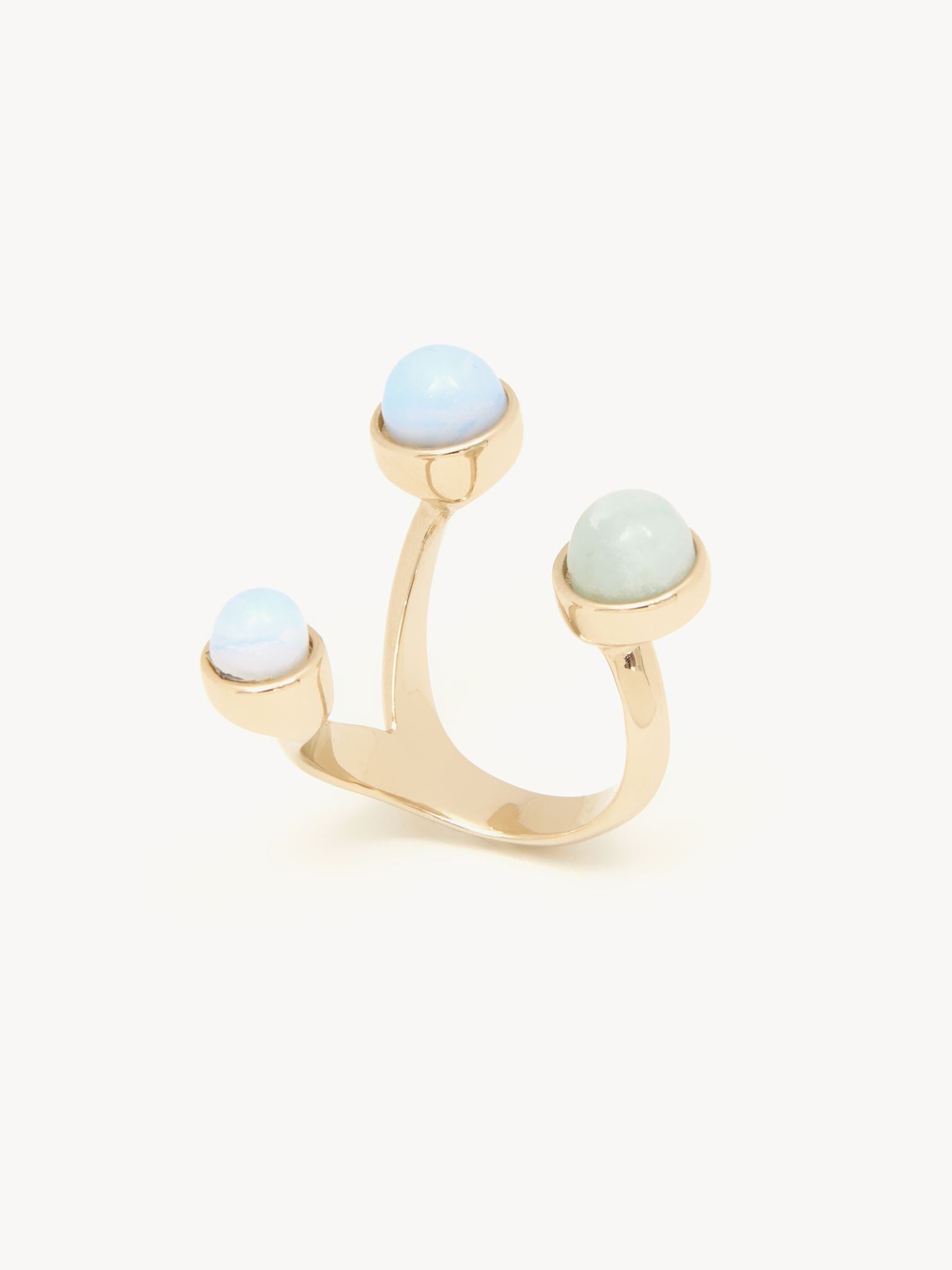 Bague Zodiac balance en laiton - Multicolor
