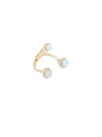 Bague Zodiac balance en laiton - Multicolor
