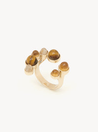 Bague Zodiac scorpion en laiton - Multicolor