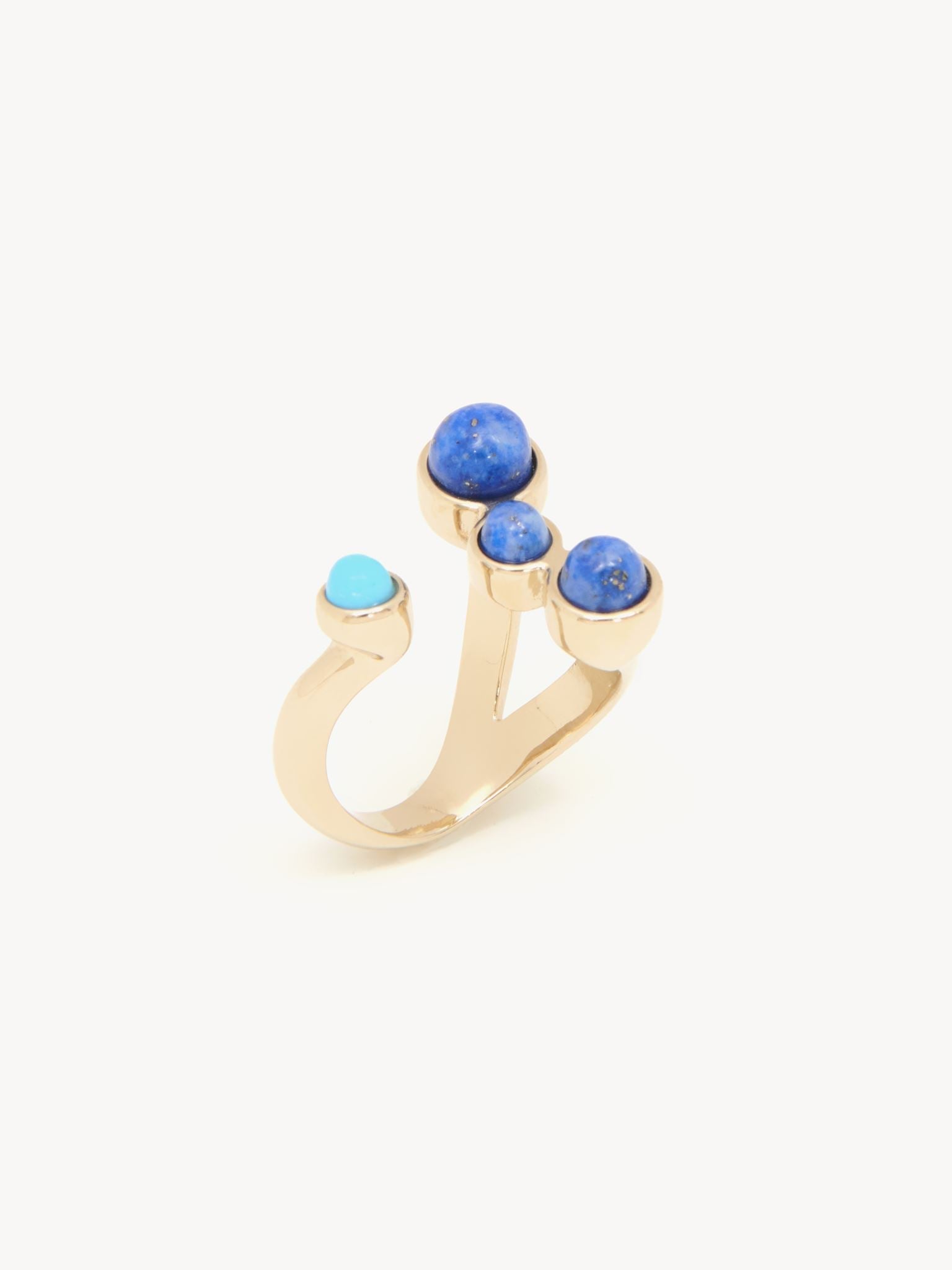 Bague Zodiac sagittaire en laiton - Multicolor