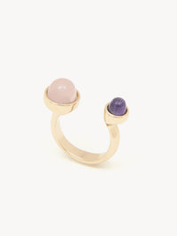 Bague Zodiac capricorne en laiton - Multicolor