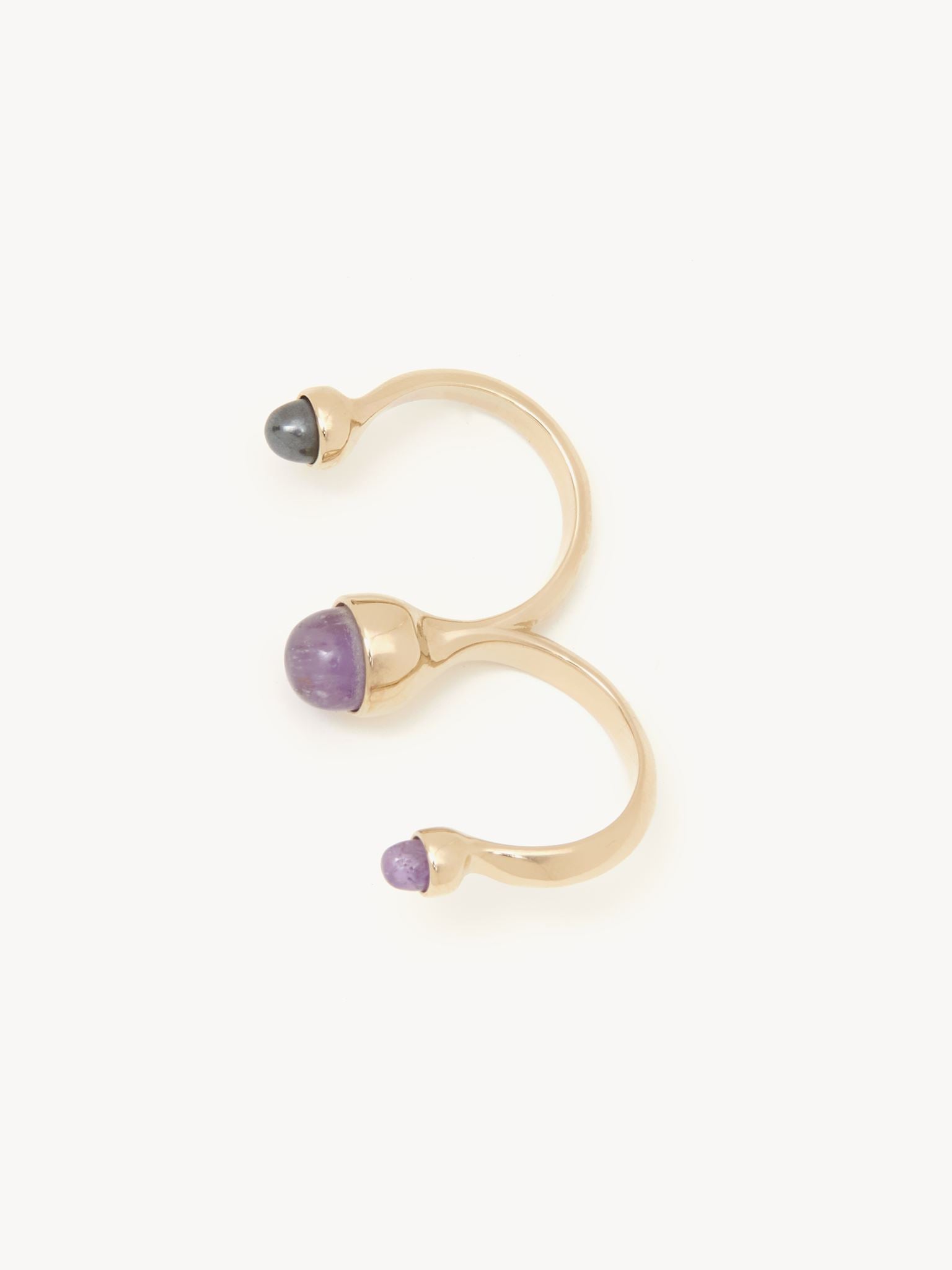 Bague Zodiac verseau en laiton - Multicolor