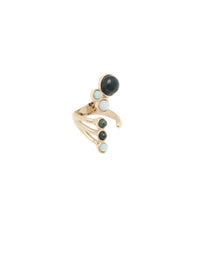 Bague Zodiac poissons en laiton - Multicolor