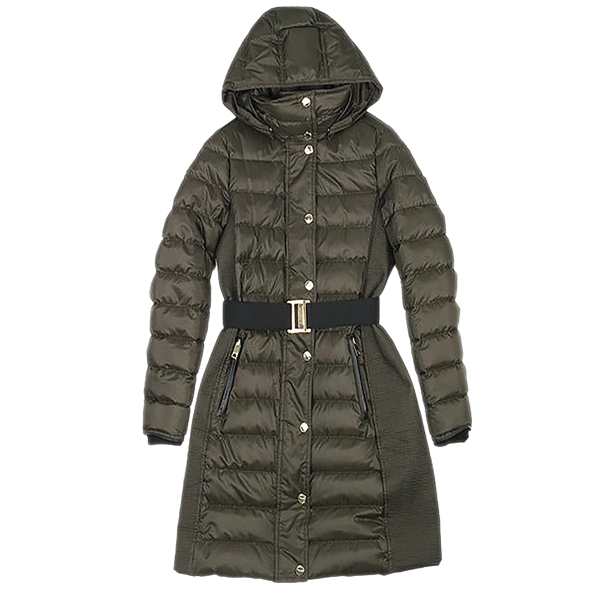 Doudoune longue Abbeydale - Dark Olive