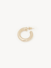 Boucles d'oreilles créoles Maura en laiton - Gold