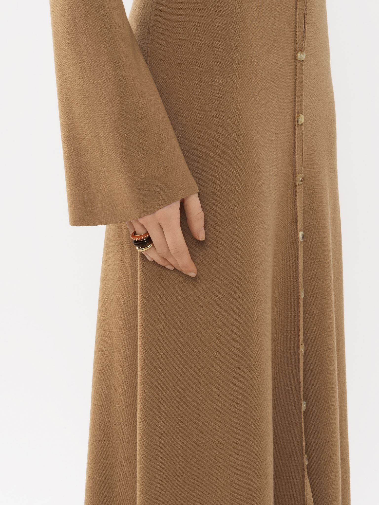 Bague Kattie en laiton - Henné Orange