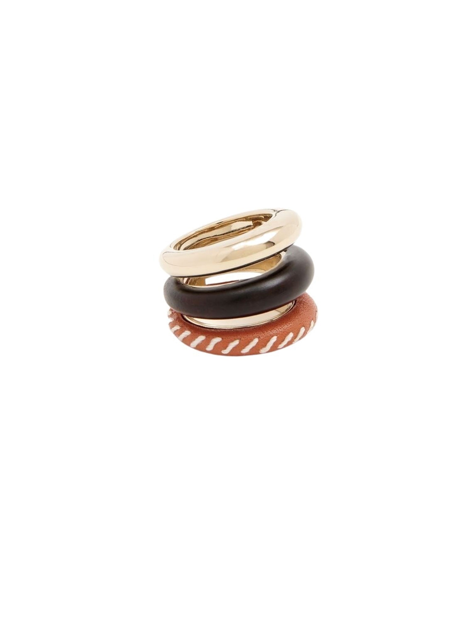 Bague Kattie en laiton - Henné Orange