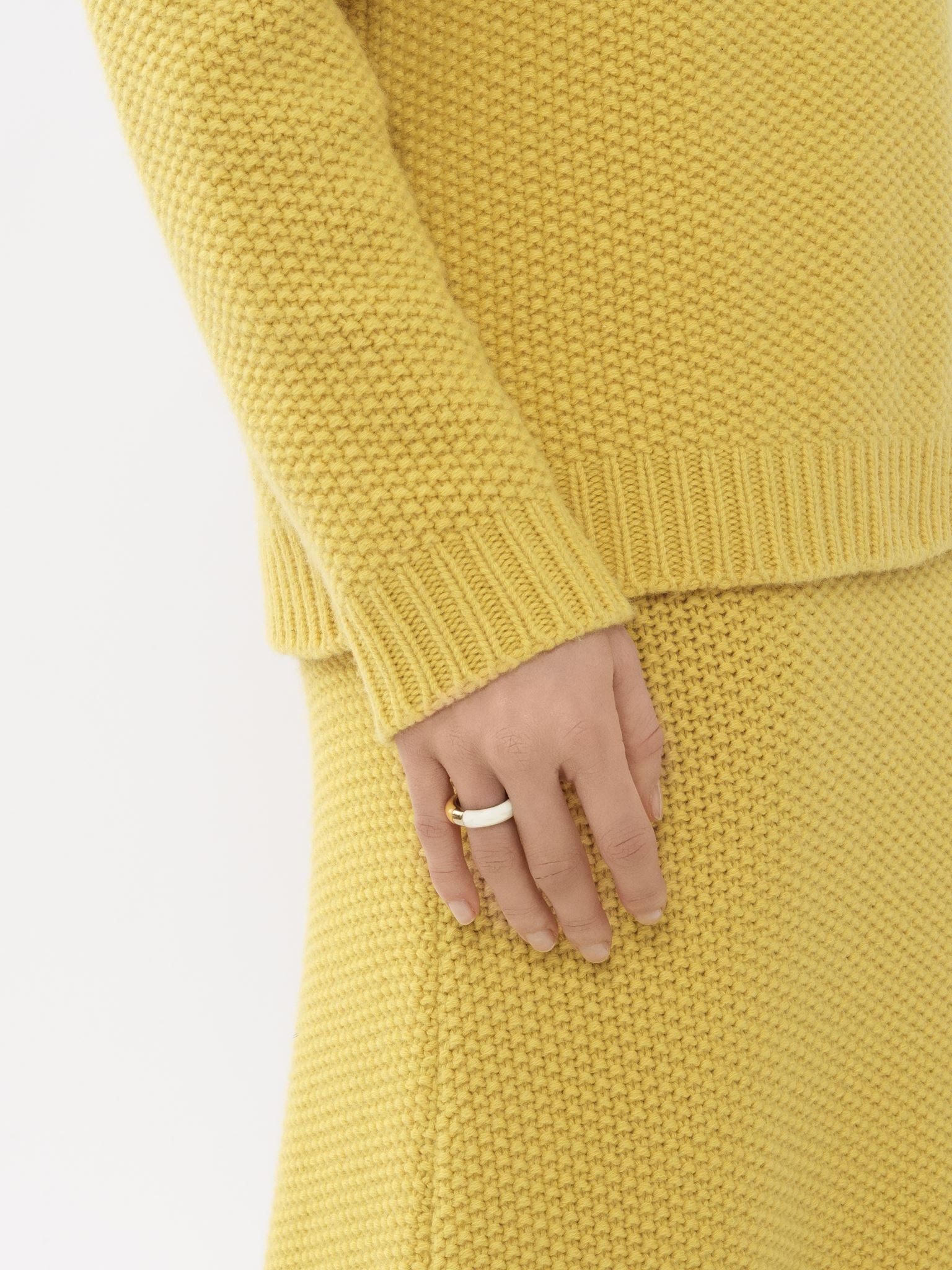 Bague Jamie - White & Yellow