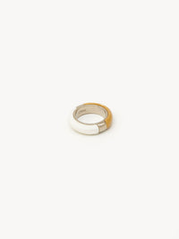 Bague Jamie - White & Yellow