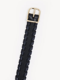 Braçelet Mony en cuir - Black Blue