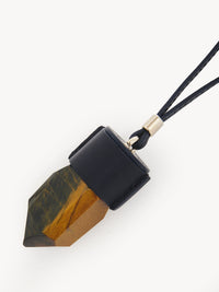 Collier Jemma avec pierre semi-préçieuse - Blue & Brown