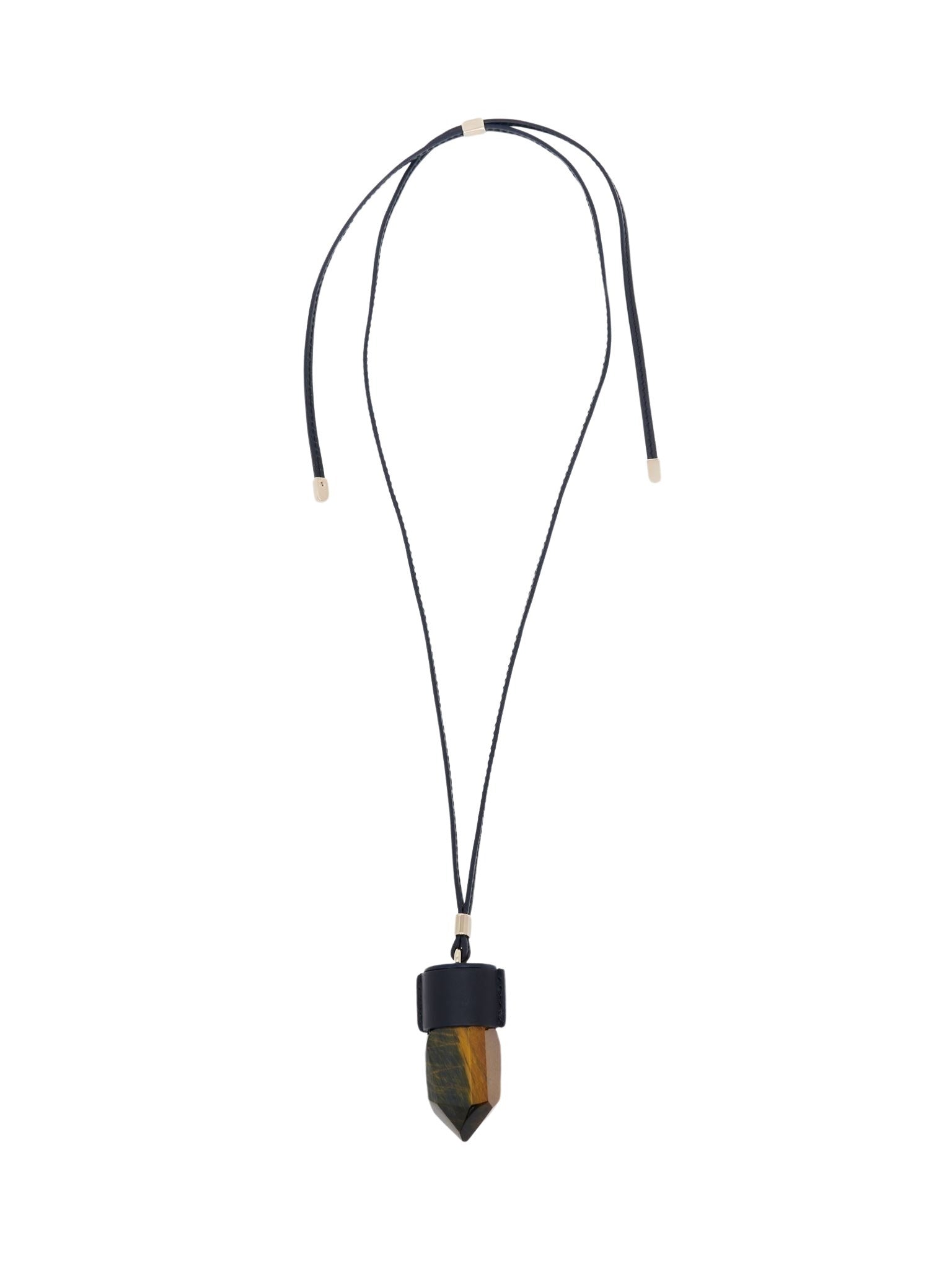 Collier Jemma avec pierre semi-préçieuse - Blue & Brown