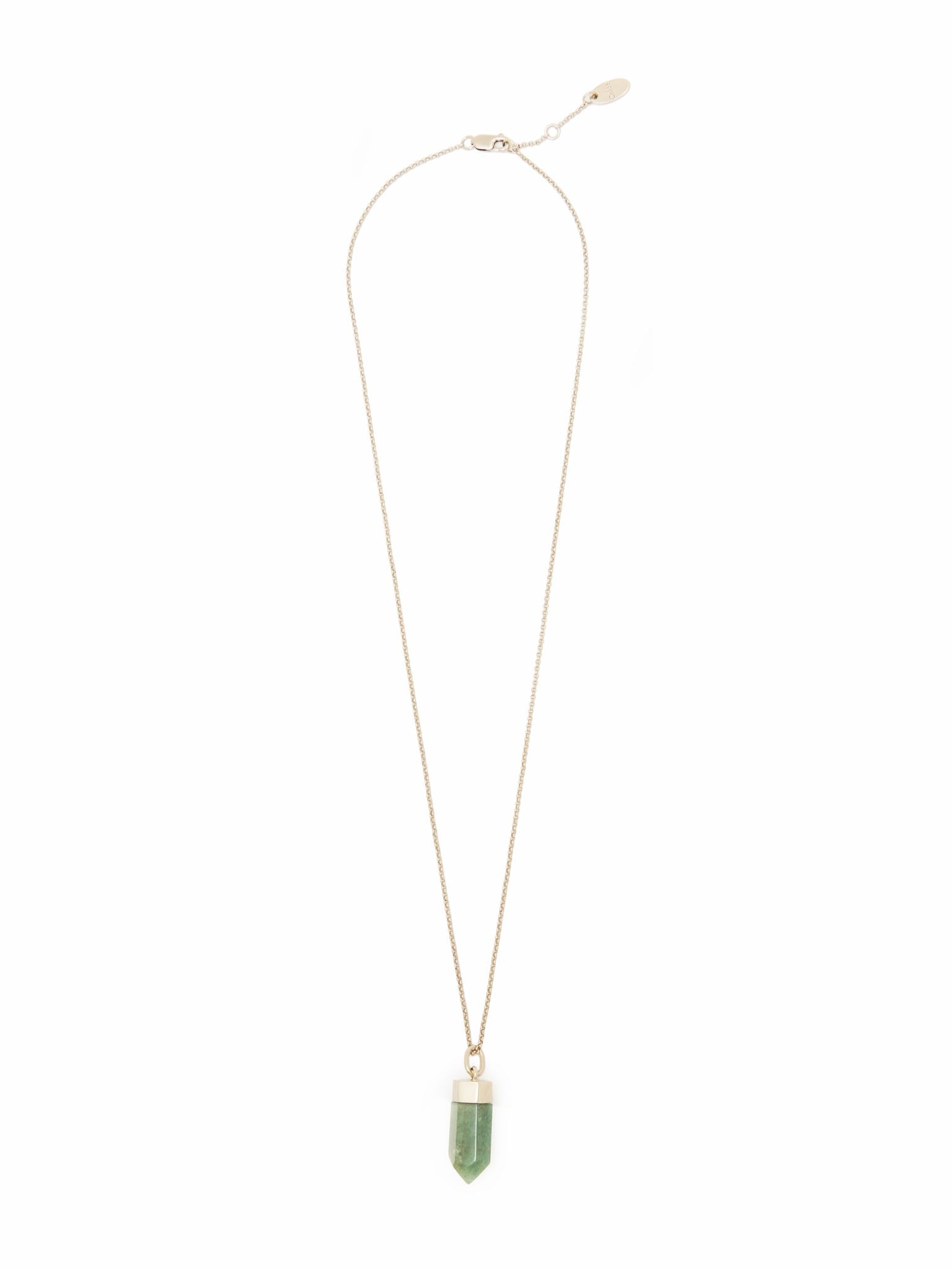 Collier Jemma avec pierre semi-préçieuse - Couleur Or