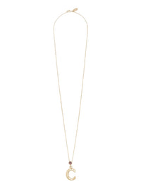 Collier Alphabet en laiton - Gold C