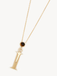 Collier Alphabet en laiton - Gold I