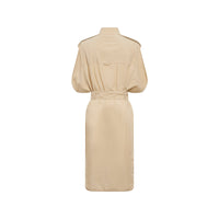 Robe chemise ceinturée - Soft Fawn