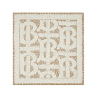 Housse de coussin texturé en cachemire - Archive Beige