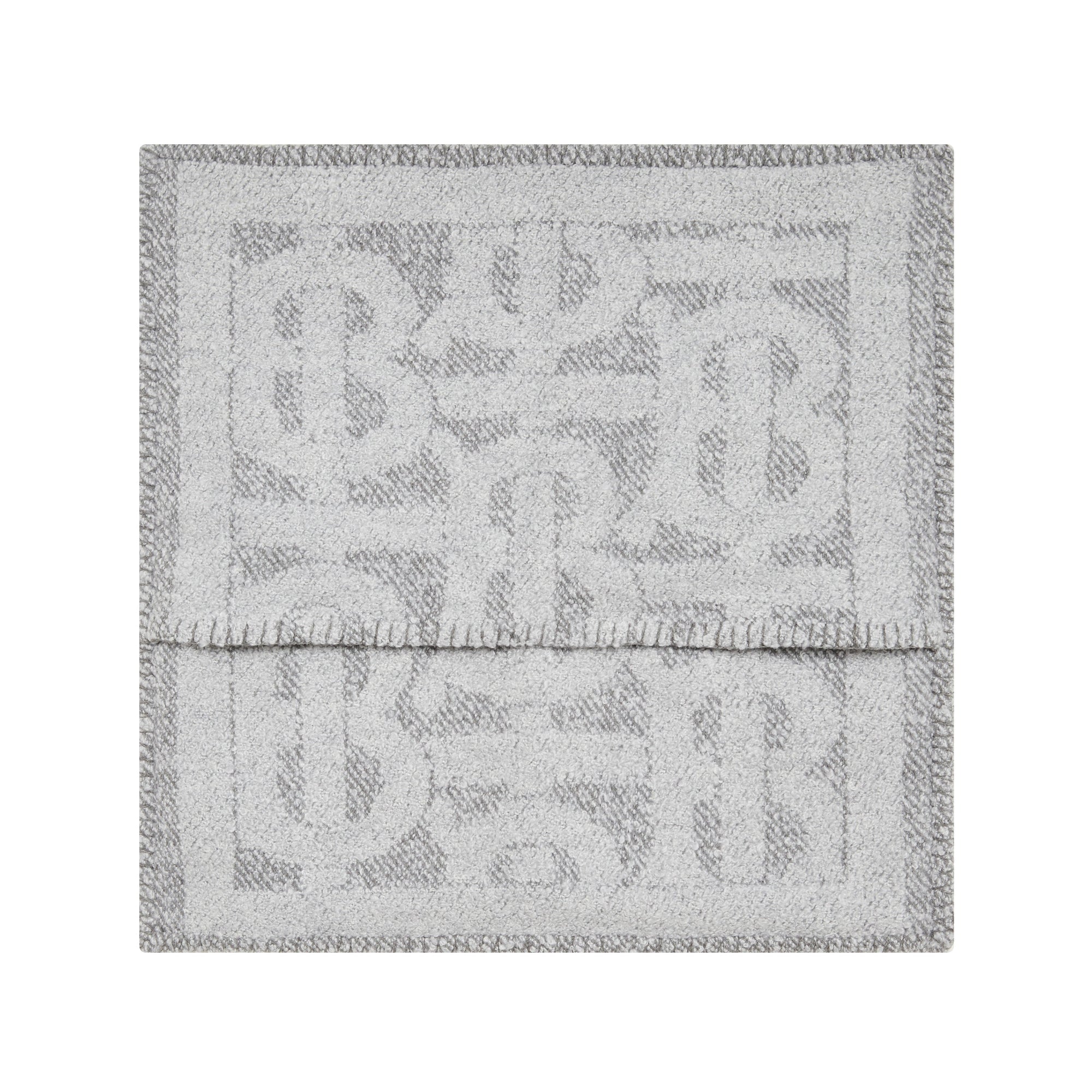 Housse de coussin texturé en cachemire - Grey