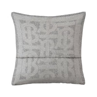 Housse de coussin texturé en cachemire - Grey