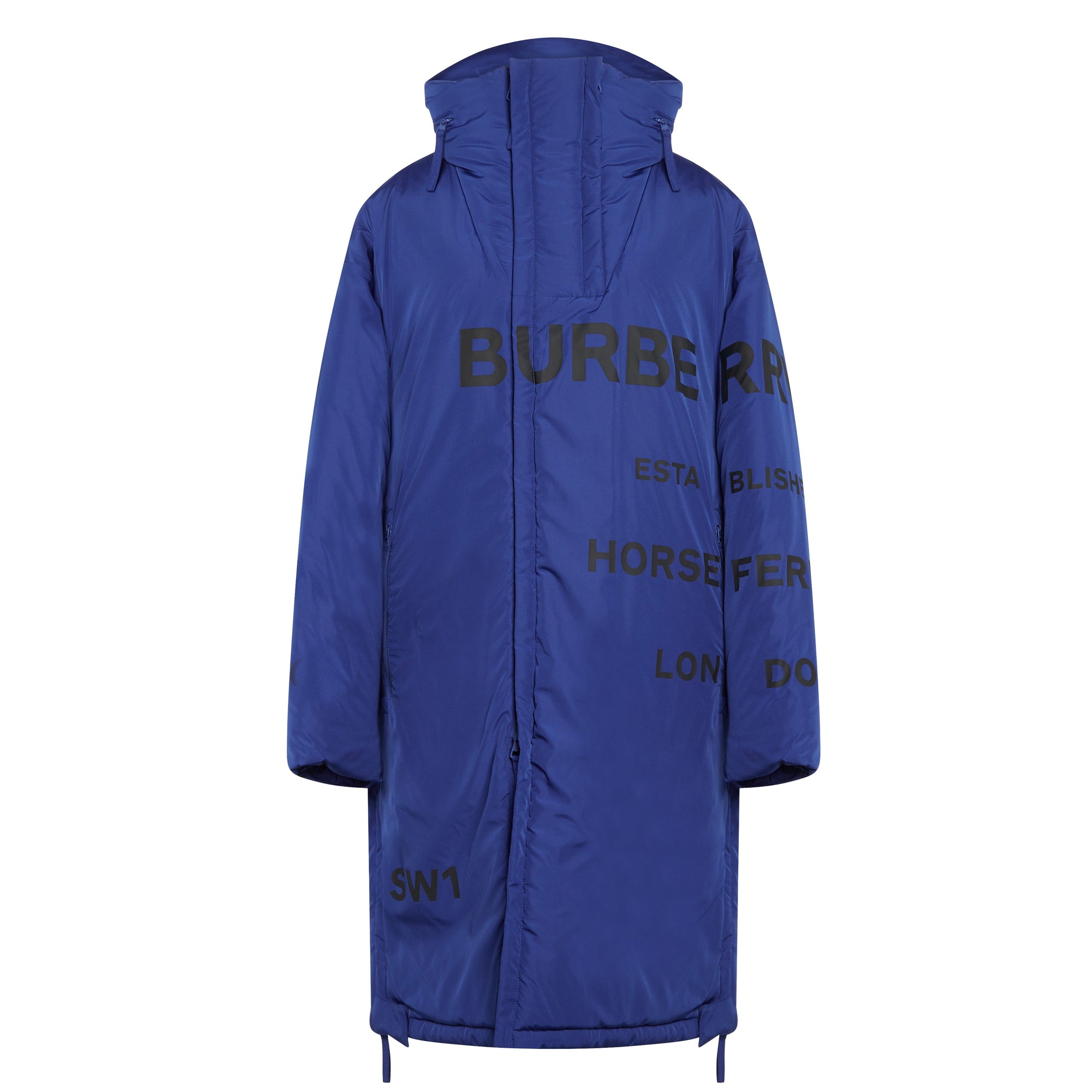 Manteau long matelassé Beckenham - Deep Royal Blue