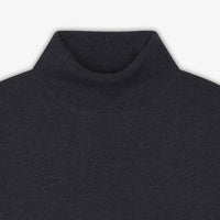 Pull à col roulé en cachemire - Heather Blue