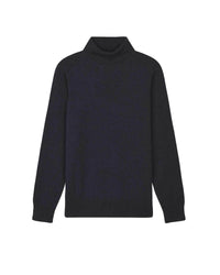 Pull à col roulé en cachemire - Heather Blue