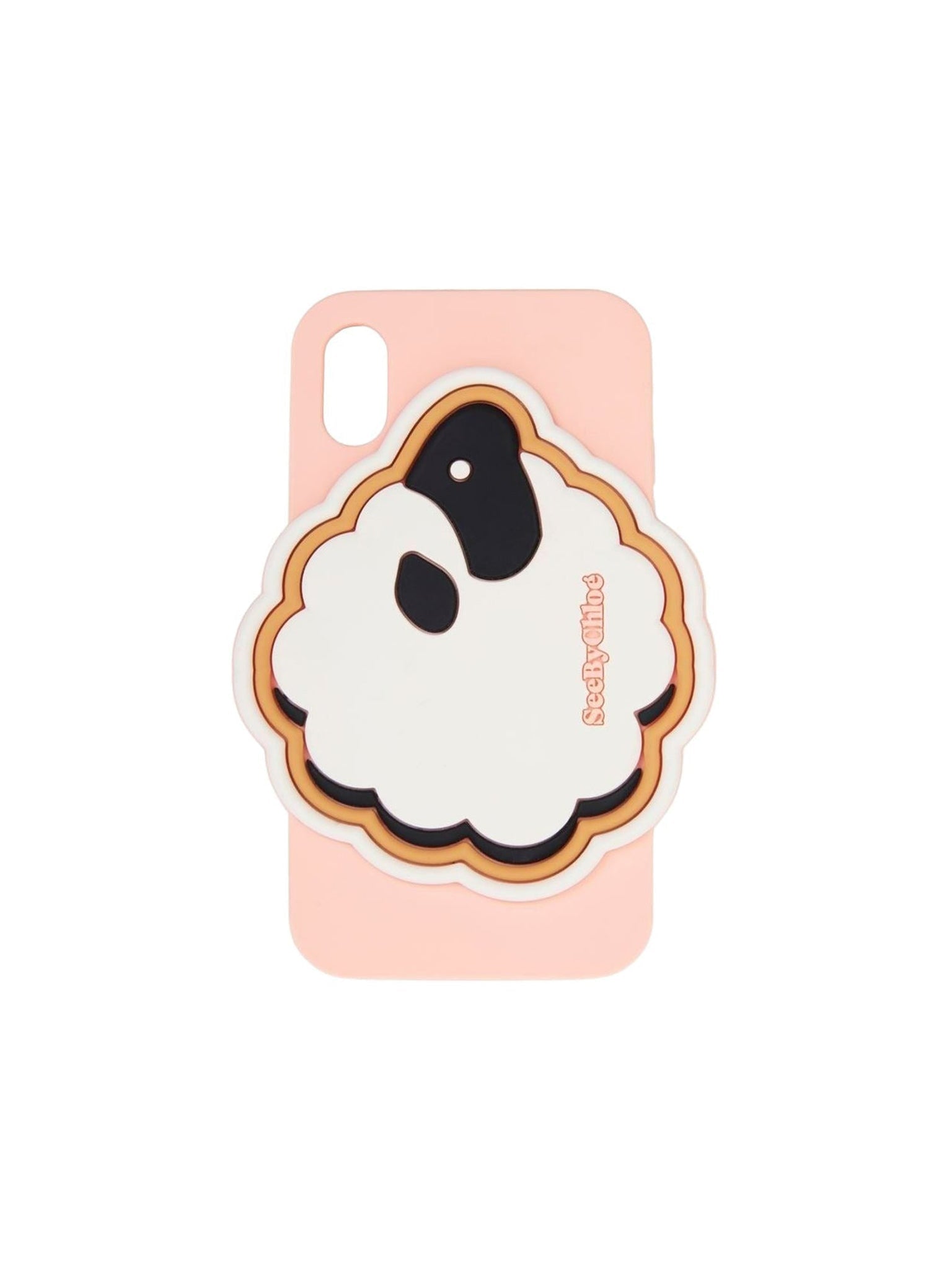 Coque pour iPhone à motif animal - Cement Beige