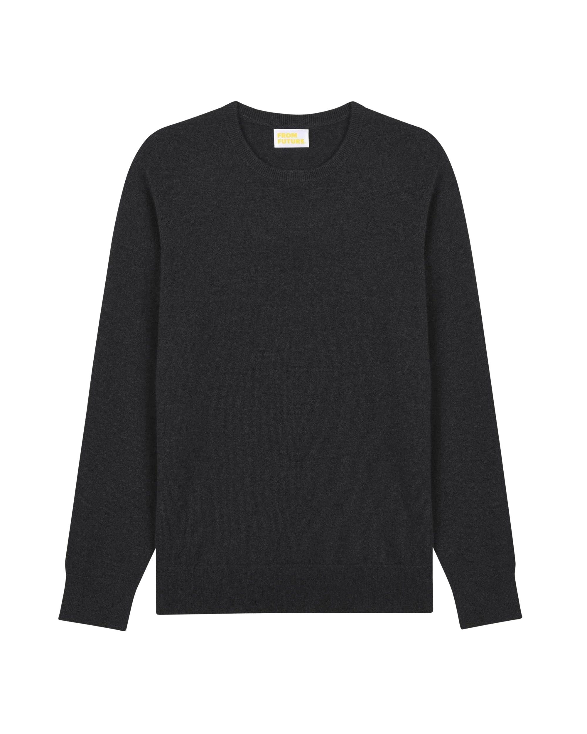 Pull léger à col rond en cachemire - Heather Blue