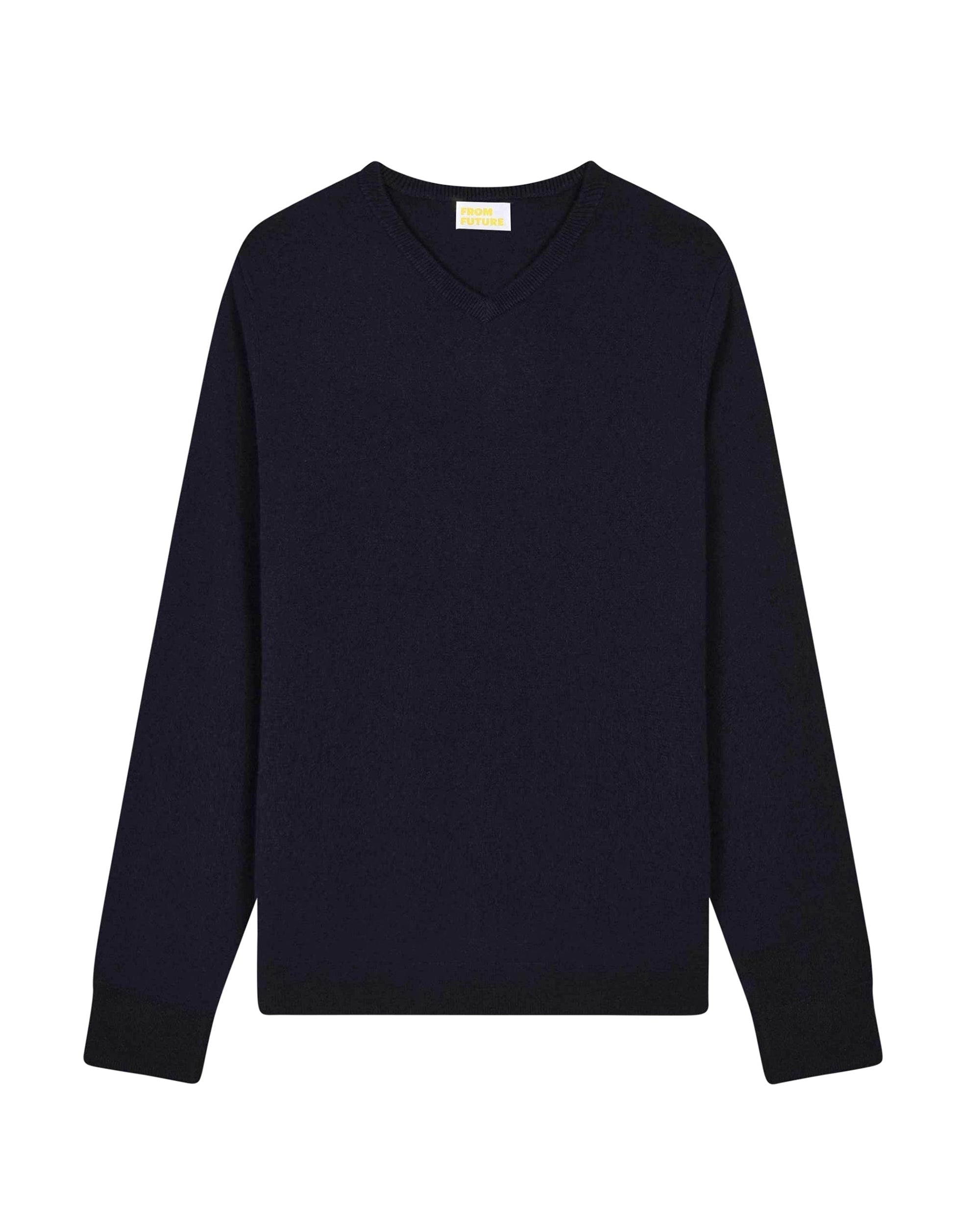 Pull à col V Baby en cachemire - Navy