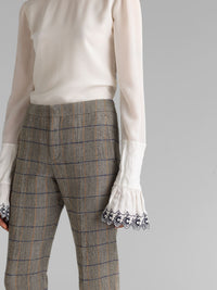 Pantalon court - Kaki Garçonne