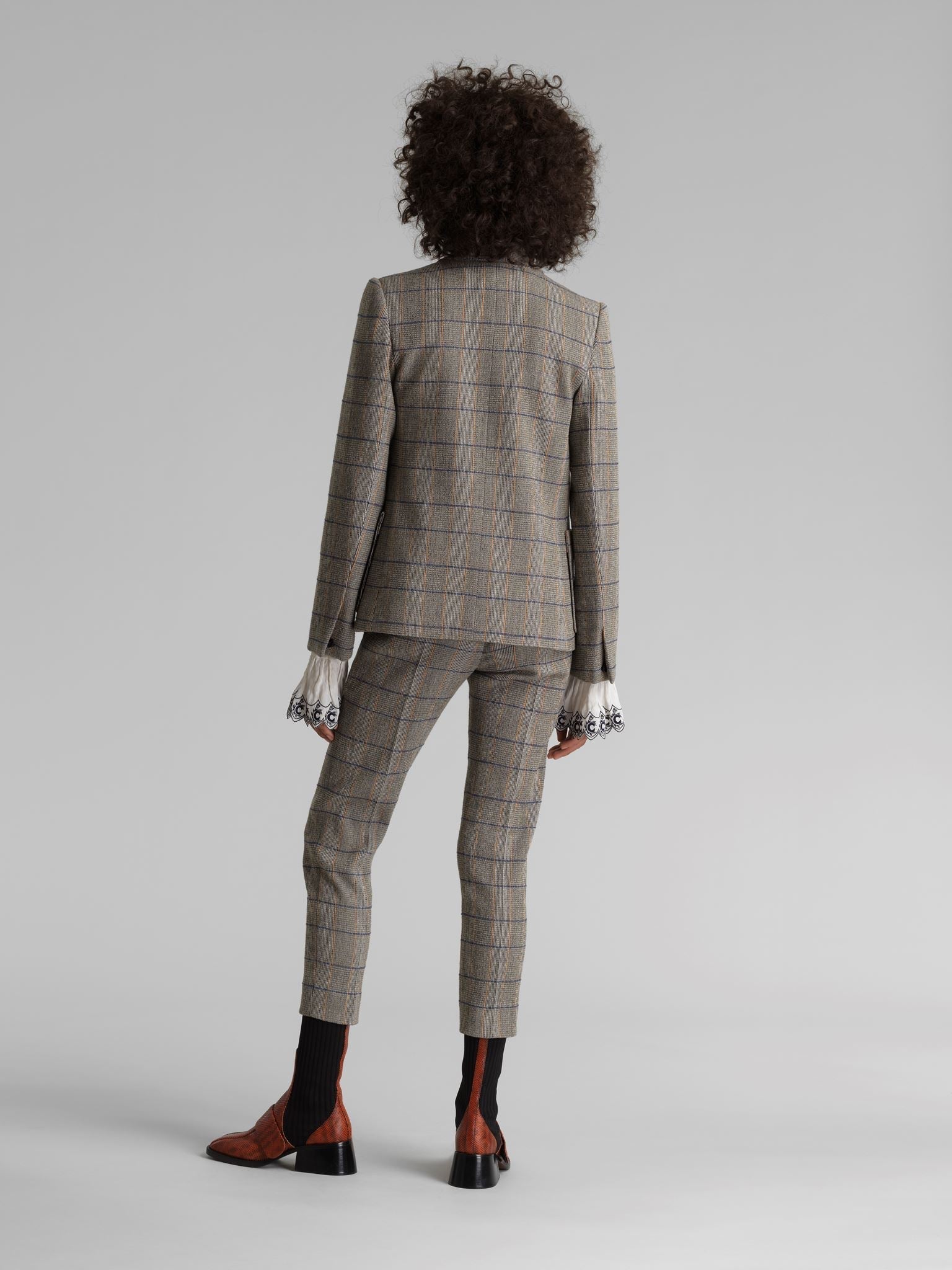 Pantalon court - Kaki Garçonne