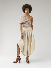 Pantalon tulipe - Soften Brown