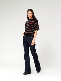 Pantalon bootcut - Iconic Navy