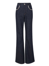 Pantalon bootcut - Iconic Navy