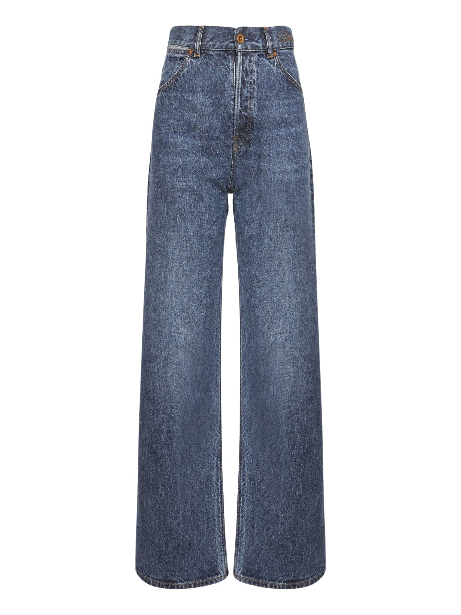 Pantalon court large Stromboli - Dusky Blue