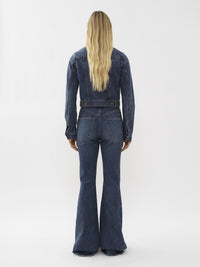 Pantalon cloche Merapi - Dusky Blue
