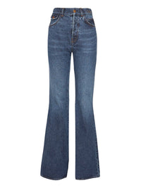 Pantalon cloche Merapi - Dusky Blue