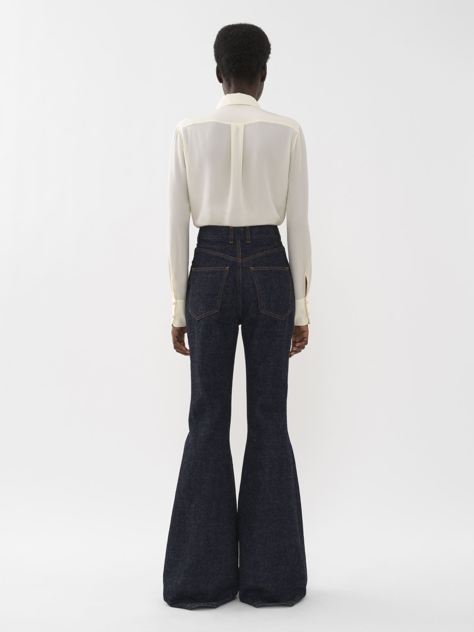 Pantalon cloche Merapi - Iconic Navy