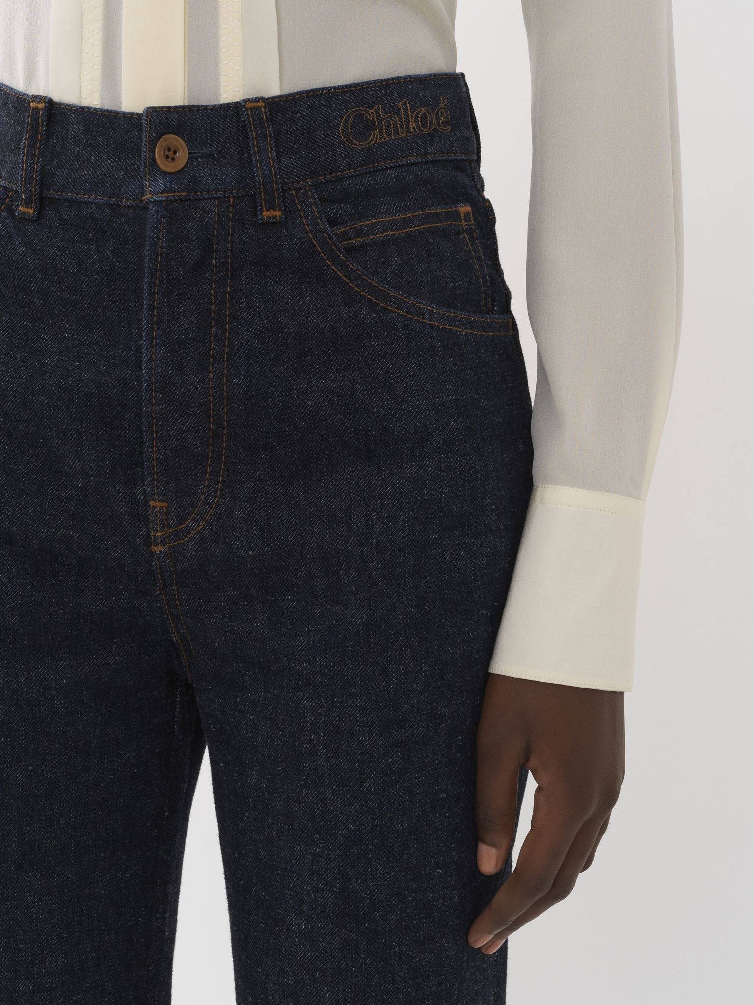 Pantalon cloche Merapi - Iconic Navy