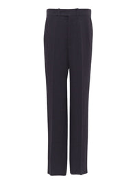 Pantalon de costume court en lin - Ink Navy