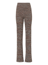 Pantalon évasé en cachemire - Stone Grey