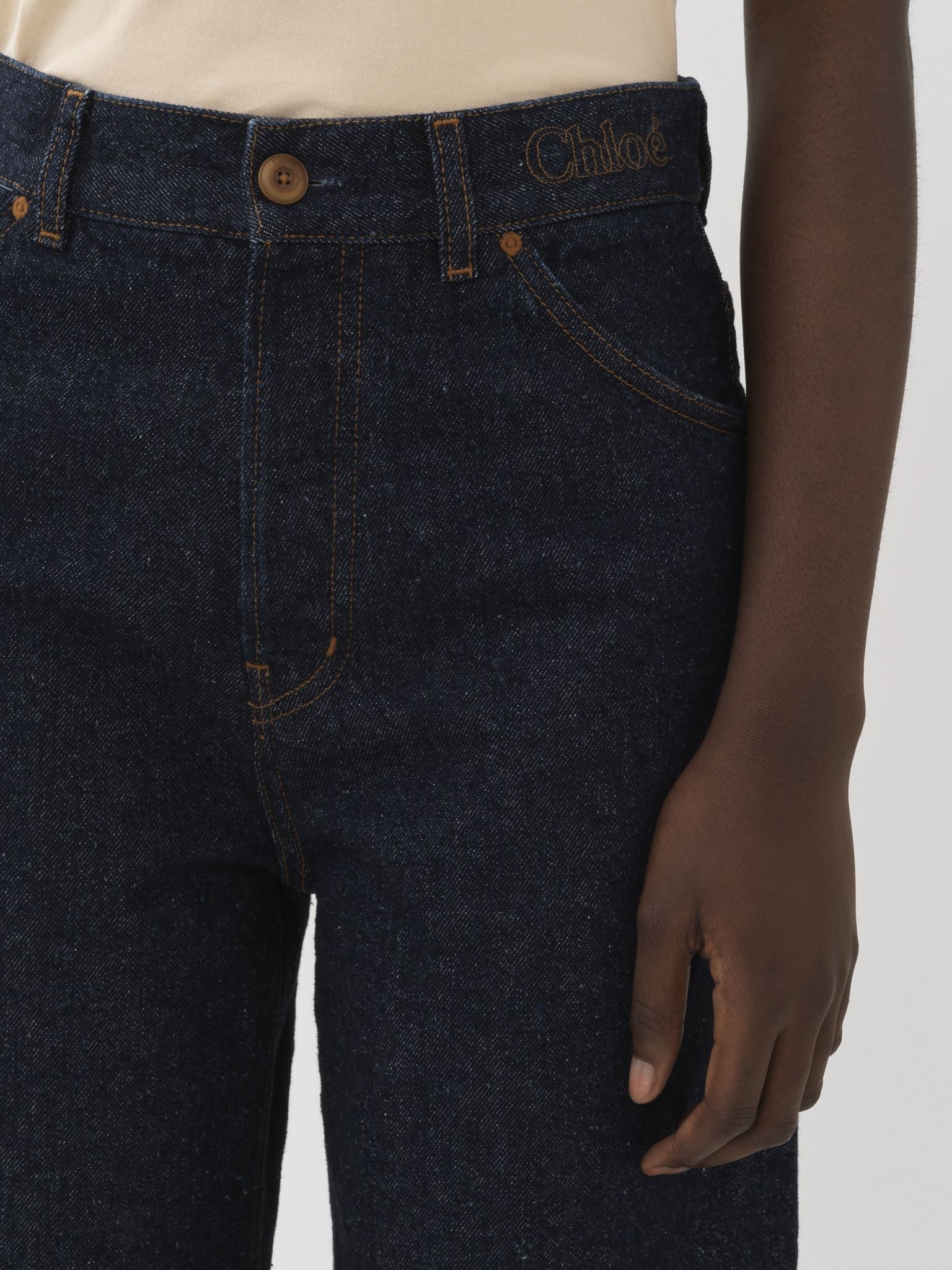 Pantalon court large « Stromboli » - Marine